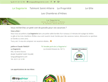Tablet Screenshot of dagoterie.com